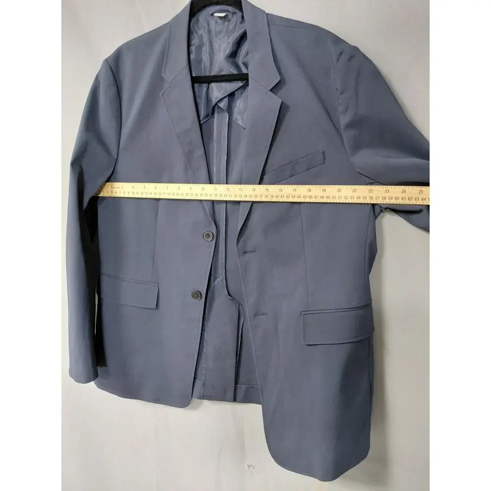 3.1 Phillip Lim Blue Lined Blazer Jacket Men Size L